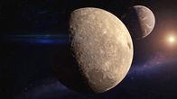 Strip the Cosmos - Im Innersten des Universums – Der Mond bewegt sich auf einer elliptischen Bahn um die Erde.