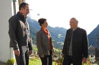 Am Seil – (v.li.) Heio von Stetten (Martin), Katharina Stemberger (Lena Steiner), Hans-Michael Rehberg (Sepp).