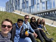 Roadtrip! Für Techfans – (V.l.) Maël, Shalin, Nicolas, Marlen,Tiara und Emilia