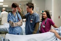Scrubs - Die Anfänger – (v.li.) D.J. Qualls, Zach Braff, Judy Reyes.