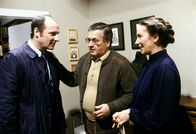 Der Leihopa – (v.li.) Hermann Schmid (Herr Pfisterer), Alfred Böhm (Waldemar Herzog), Hertha Schell (Silvia Fritsch).