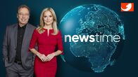 Kabel Eins :newstime – Norbert Anwander (l.); Angela van Brakel (r.)