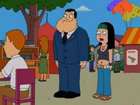 American Dad! – L-R: Stan, Hayley