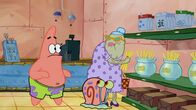 SpongeBob Schwammkopf – L-R: Patrick, Gary, Granny