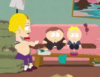 South Park – Eric Cartman (l.) und Butters auf der Sofa