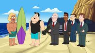 American Dad! – L-R: Kai, Stan, Bullock, Stiles, Jackson, Hooper