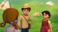 Heidi – Peter hilft dabei, das Heilkraut zu finden.