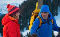 Expedition in die Heimat – Biwak-Vorbereitungen am Ofterschwanger Horn: Annette Krause und Michael Schott aus Bolsterlang.
