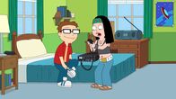 American Dad! – L-R: Steve, Hayley
