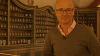 SMS - Schwanke meets Science – moderator Karsten Schwanke im Deutschen Apotheken-Museum im Heidelberger Schloss.