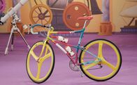 Museum AHA – Luftdruckfahrradständer.