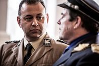 Komplizen des Bösen – L-R: Martin Bormann (Jonathon Michaels) und Hermann Göring (Steve Munroe)