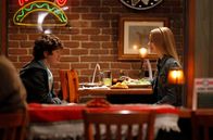 Modern Family – L-R: Luke Dunphy (Nolan Gould), Simone (Olivia Rose Keegan)