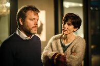 Tatort – Johanna (Christina Hecke) macht ihrem Mann Ben (Nicholas Reinke) klar, dass er schon zu weit gegangen ist. Jetzt kann er nicht mehr zurück.