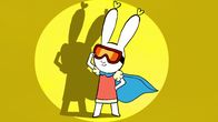 Simon – "Super-Lou" ist der neue Star unter den Superhelden und Superheldinnen und wird von allen bejubelt.