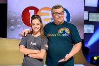 1, 2 oder 3 – Kamerakind Ani und Elton.