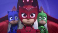 PJ Masks - Pyjamahelden – Left to right: Catboy, Owlette, Gekko