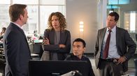 Unforgettable – L-R: Eliot Delson (Dallas Roberts), Cherie Rollins-Murray (Tawny Cypress), Jay Lee (James Hiroyuki Liao), Al Burns (Dylan Walsh)