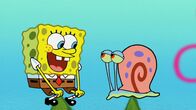 SpongeBob Schwammkopf – L-R: SpongeBob, Gary