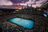 Tennis: Australian Open – Ein Überblick über die Rod Laver Arena. Melbourne, Australien, 27.01.2023