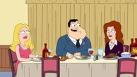 American Dad! – L-R: Francine, Stan, Scarlett