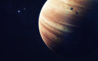 Faszination Weltall – Gas giant planet. Beauty of deep space. Billions of galaxies in the universe. Elements of this image furnished by NASA