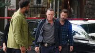 Chicago P.D. – Kevin Atwater (LaRoyce Hawkins, l.), Hank Voight (Jason Beghe, m.) und Patrick John Flueger (Adam Ruzek, r.)