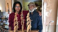 Bermuda - Inselparadies der Queen – Esmeralda Zanders und Milton Hill bauen Miniaturschiffe.