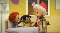 Unser Sandmännchen – Der Sandmann besucht auch die Kinder im Krankenhaus.