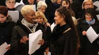 Mein Job - Dein Job – Die Kirchenchor-Sängerinnen aus Las Vegas mit dem bayerischen Kirchenchor.