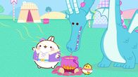 Molang – Auf der Burg der Ritter hat sich ein großer Drachen breit gemacht!