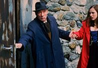Beresina oder Die letzten Tage der Schweiz – Martin Benrath (Divisionär Sturzenegger), Elena Panova (Irina).