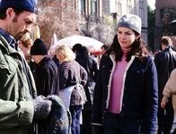 Gilmore Girls – Was würde Luke (Scott Patterson, l.) zu Loreleis (Lauren Graham, r.) Beziehung mit Rorys Lehrer sagen?; Was würde Luke (Scott Patterson, l.) zu Loreleis (Lauren Graham, r.) Beziehung mit Rorys Lehrer sagen?