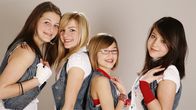 TanzAlarm – Die Tanzalarm-Kids v.li.: Kinga, Patrizia, Lara und Rachel.