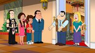 American Dad! – Sooleawa'uha (2.v.l.), Glenn (3.v.l.), Rusty (3.v.r.), Stan (2.v.r.), Francine (r.)