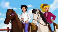 Bibi und Tina – Bibi kann es kaum erwarten, mit Mikosch durch die Puszta zu reiten.