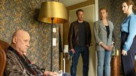 Tatort – L-R: Egon Pohl (Christian Redl), Thorsten Falke (Wotan Wilke Möhring), Julia Grosz (Franziska Weisz), Carolin Sehling (Deborah Kaufmann).