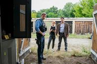 Lauchhammer – Jannick "Junior" Wolf (Jacob Matschenz), Annalena Gottknecht (Odine Johne) und Maik Briegand (Mišel Matičević) (v.l.).