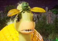 Vegesaurier – Na, diese Überraschung für den Kornosaurolufus scheint dem Erbs-Rex gelungen.