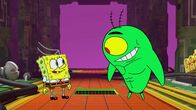 SpongeBob Schwammkopf – L-R: SpongeBob, Ideal Plankton