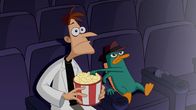 Phineas und Ferb – L-R: Dr. Heinz Doofenshmirtz, Perry the Platypus DR. DOOFENSHMIRTZ, PERRY