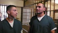 Lockdown – Bildunterschrift: Die Gefängnisinsassen Juanito Lupan und Michael Byrd im Interview.