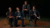 Der Rausch – V. li. n. re.: Martin (Mads Mikkelsen), Peter (Lars Ranthe), Nikolaj (Magnus Millang) und Tommy (Thomas Bo Larsen) sind konstant berauscht.