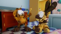 The Garfield Show – Jon will seine Tiere baden, doch die flüchten. Zu dumm, dass Jon eine Prämie verspricht für denjenigen, der sie säubert.