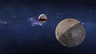 Strip the Cosmos - Im Innersten des Universums – Die erstaunlichste Entdeckung ist Plutos gewaltige herzförmige Ebene, auf der Gletscher aus Stickstoffeis in ein tiefes Becken fließen.