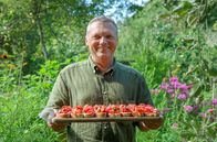Mein leckerer Garten – Walter Krögner serviert seinen Begrüßungssnack: Bruscetta mit eigenen Tomaten
