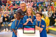 1, 2 oder 3 – Das blaue Rateteam aus Mannheim/Deutschland ist stolz auf die Teilnahme bei "1, 2 oder 3".