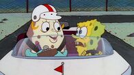 SpongeBob Schwammkopf – L-R: Mrs. Puff, SpongeBob