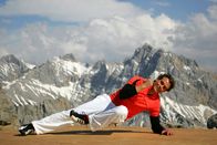 Tele-Gym – Carving-Schräglage im Trockenen: Andreas Graf.