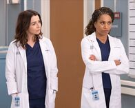 Grey's Anatomy – Dr. Amelia Shepherd (Caterina Scorsone, l.); Dr. Maggie Pierce (Kelly McCreary, r.)